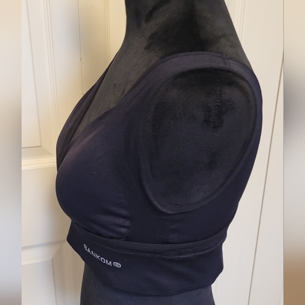 SANKOM Patent Support & Posture Black Bra Sz M/L - Picture 13 of 16